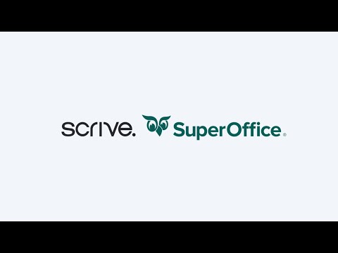 Scrive for SuperOffice