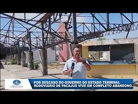 POR DESCASO DO GOVERNO DO ESTADO TERMINAL RODOVIÁRIO DE PACAJUS VIVE EM COMPLETO ABANDONO