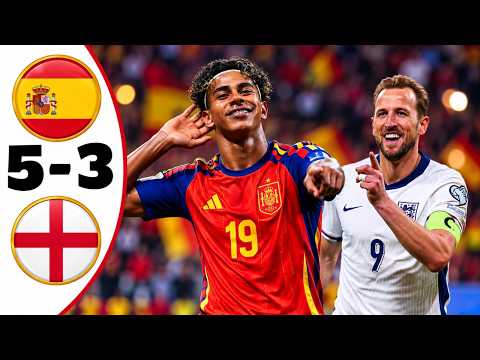 <strong>Spain</strong> <strong>vs</strong> <strong>England</strong> 5-3 - All Goals &amp; Highlights - 2026