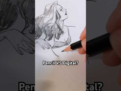 Pencil Sketching OR Digital Art?