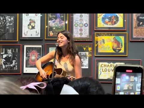 Gracie Abrams "Best" 07/15/2023 from Twist and Shout Records in Denver Colorado