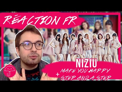 Vidéo "Make You Happy" + "Step And A Step" de NIZIU / KPOP RÉACTION FR