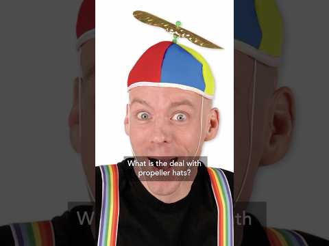 Why are propeller hats a thing?  #history #fashion #beanys