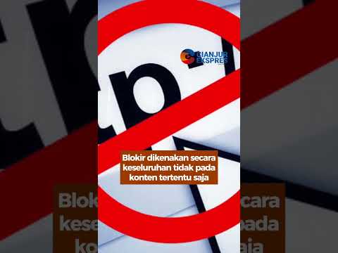 Kominfo Ancam Blokir Medsos X di Indonesia #kominfo #blokir #twitter #shortsvideo