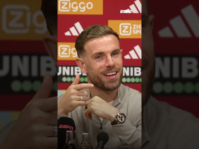 Toen Jordan Henderson zag dat rugnummer 14 nog beschikbaar was 😂