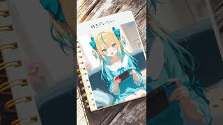 なつきちゃんノート#moshimoshi #なつきちゃん