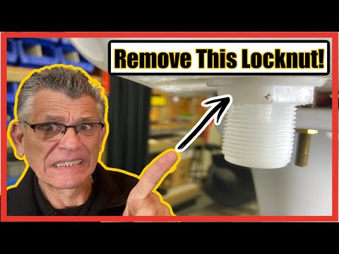 Cut Off Frozen Lock Nut / Toilet