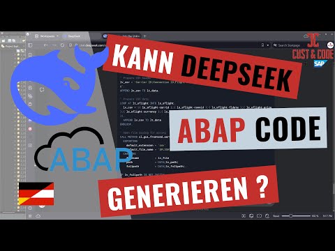 Kann DeepSeek  ABAP Code generieren? – Ohne Fehler? [deutsch]