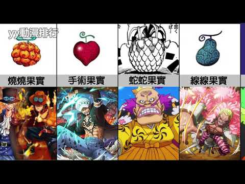 閒聊 海賊王one Piece 已鑑定的惡魔果實圖鑑 航海王one Piece 海賊王 哈啦板 巴哈姆特