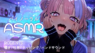 【 ASMR 】ゼロ距離囁き吐息で寝かしつけ。睡眠導入や作業BGMにおいでー【 桜巳マオ / 新人Vtuber】