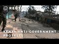 LIVE: Protests in Kenya after cabinet reshuffle