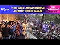 Team India Latest News | Team India Lands In Mumbai Ahead Of Mega Victory Rad