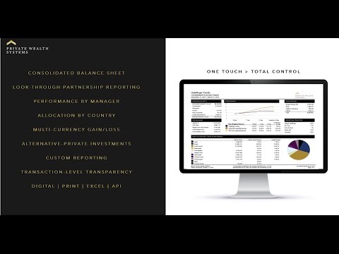Private Wealth Systems is Empowering Ultra-High Net Worth Investors and Their Trusted Advisors with Actionable Oversight Over Complex Global Wealth Private Wealth Systems is Empowering Ultra-High Net Worth Investors and Their Trusted Advisors with Actionable Oversight Over Complex Global Wealth