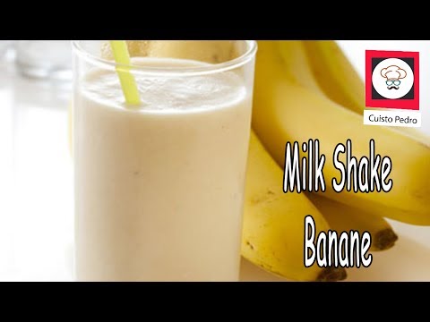 Milk shake banane recette rapide Thermomix TM5