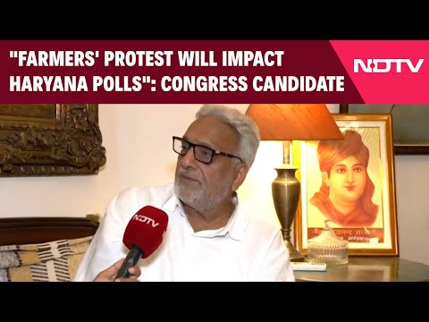 Farmers' Protest's Impact Will Be Huge On Haryana Polls: Congress' Ambala Candidate To NDTV