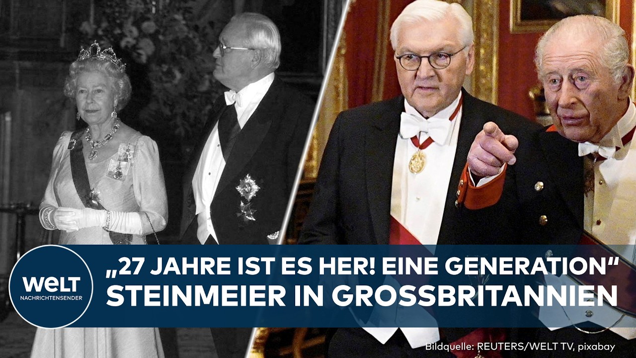 WINDSOR CASTLE: Royaler Glanz für Steinmeier! "Gemeinsam durch unsichere Zeiten“