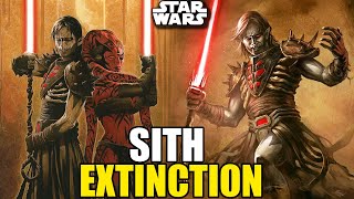 Why The Sith FINALLY Went Extinct [150 Years AFTER Sidious] - Star Wars Explained