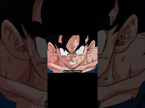 You ruthless heartless bastard! #goku #dragonball