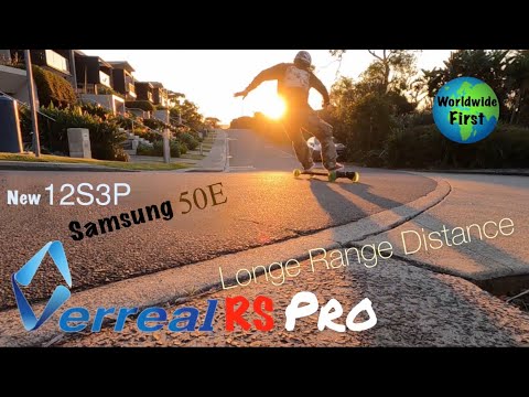Verreal RS Pro Long Range Distance Test - Samsung 50E - Andrew Penman EBoard Reviews- Vlog No. 185