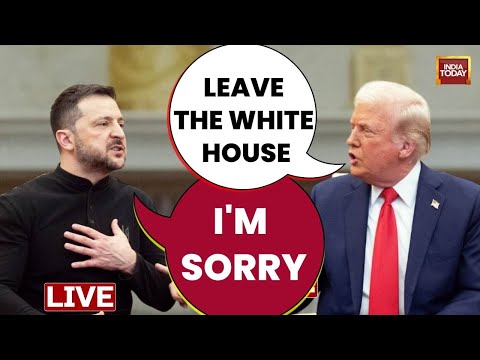 LIVE: Trump-Zelenskyy Meet Turns Into Shouting Match, Trump Asks Zelenskyy To Leave White House