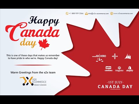 Happy Canada Day - 1st of July 2021