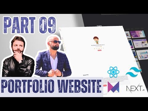 Build a Portfolio Website Using Next JS, Tailwind CSS & Framer Motion | Part 9