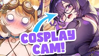 【COSPLAY CAM】Label opens NIKKE TRADING CARDS with you! 💀💜【#BonnieBarks