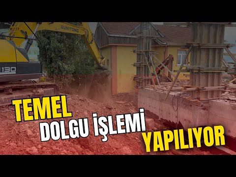 3 Katlı Villa Projemiz' de Temel Kısmı Bitti | 1. Kat Yapılıyor