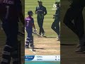 Ahmad Hassan flattens the off stump with a peach 👏 #U19WorldCup #Cricket  - 00:21 min - News - Video