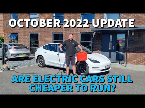 Electric cars v Petrol and Diesel runnings cost difference demonstrated (Oct 2022 energy prices!)