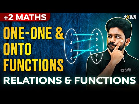 Plus Two Maths | Chapter 1| Relations and Functions Part 2 | Types of Function | Exam Winner
