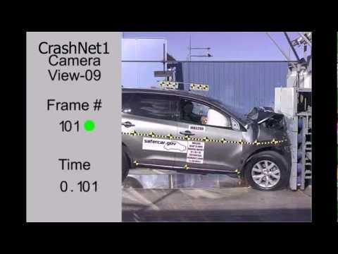Видео краш-теста Nissan Murano с 2010 года