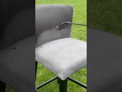 Free stools get a makeover • dying/painting upholstery