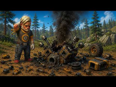 Я намагався, але це провал! - Scrap Mechanic 1.0 Drilling Thunder