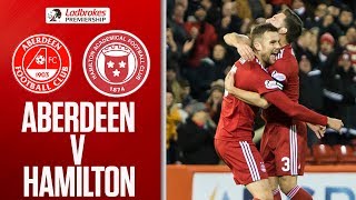 Aberdeen 3-0 Hamilton | Aberdeen put 3 past The Accies! | Ladbrokes Premiership