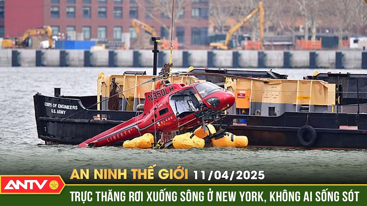 Trực thăng Mỹ lao thẳng xuống sông khiến toàn bộ người thiệt mạng | An ninh Thế giới ngày 11/4 |ANTV