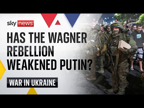 Wagner Rebellion: Has Prigozhin's brief mutiny weakened Putin?