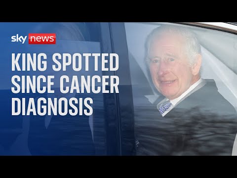 King Charles spotted for first time since cancer diagnosis after meeting Prince Harry