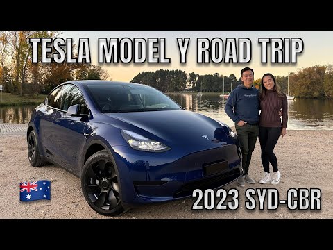 2023 Tesla Model Y Road Trip Australia RWD LFP Battery Sydney Canberra