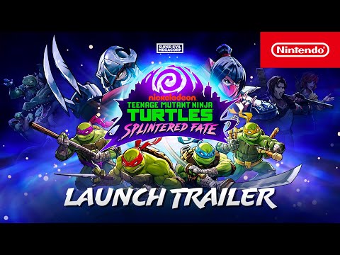 Teenage Mutant Ninja Turtles: Splintered Fate – Launch Trailer – Nintendo Switch