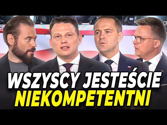 NAJLEPSZE MOMENTY DEBATY REPUBLIKI - NAWROCKI, STANOWSKI, HOŁOWNIA, BRAUN
