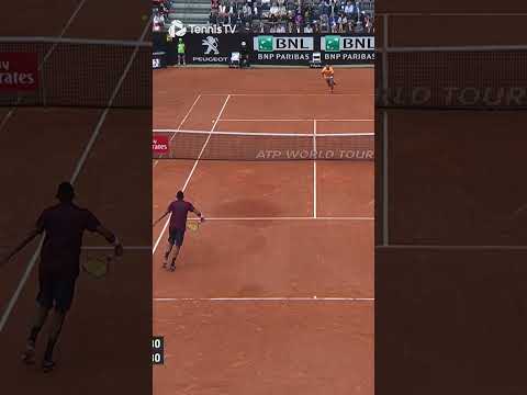 When Nadal & Kyrgios Met In Rome 😮‍💨 #tennistv #shorts