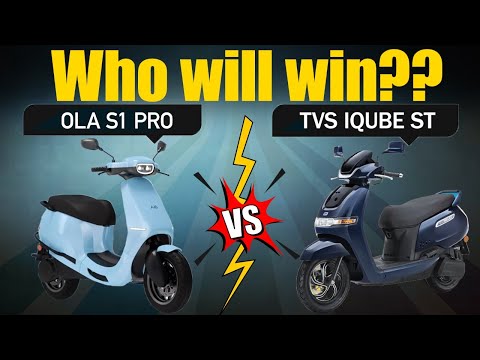 Ola Vs TVS IQUBE ST..Let's see who will win | Latest Electric Vehicles | Electric Vehicles | PAVAN