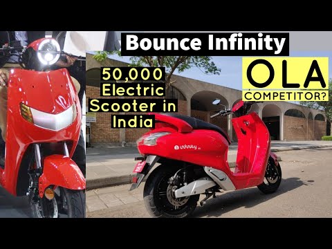 Bounce Infinity - Electric Scooter in India 50,000