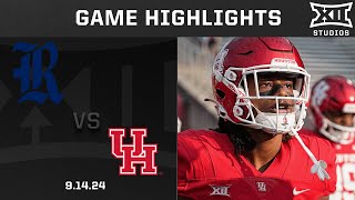 Rice vs. Houston Highlights | 2024 Big 12 Football