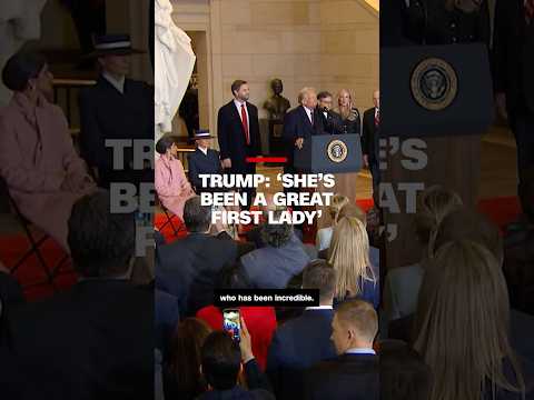 Trump: ‘She’s been a great first lady’