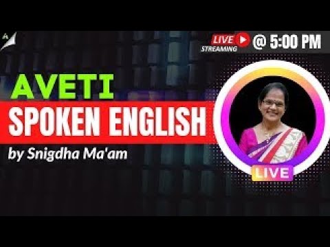 Spoken English Class|Snigdha Maam| Aveti Learning |