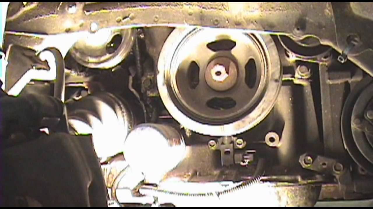 1995 Nissan maxima water pump repair #3