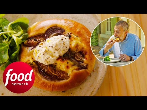 "Mind-blowingly Good" Warm Goats Cheese Tart With Figs Recipe | Michel Roux's French Country Cooking