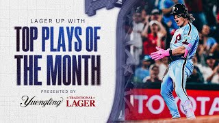 The Phillies TOP PLAYS from August, presented by Yuengling!